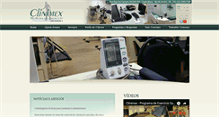 Desktop Screenshot of clinimex.com.br